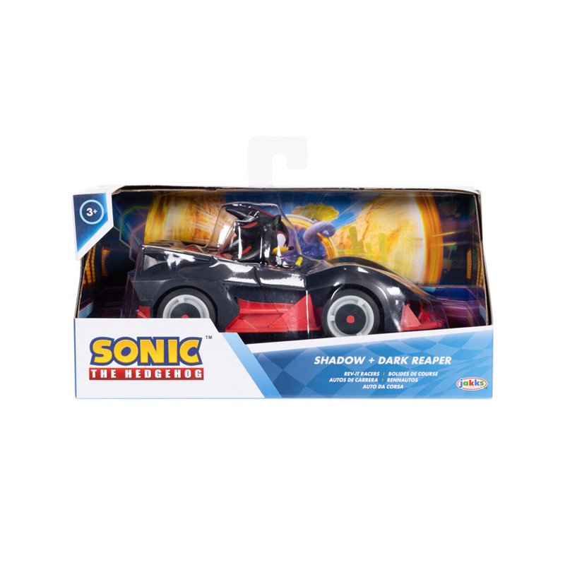 Vehiculo + figura Shadow  Sonic the Hedhehog