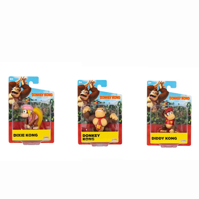 Figura Donkey Kong 6cm surtido