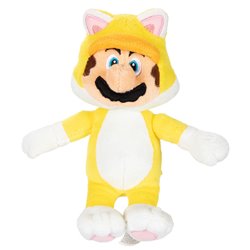 Peluche Mario Felino Super Mario Nintendo 18cm