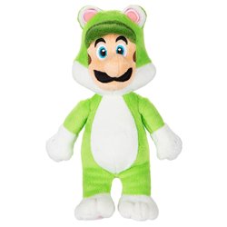 Peluche Luigi Felino Super Mario Nintendo 18cm