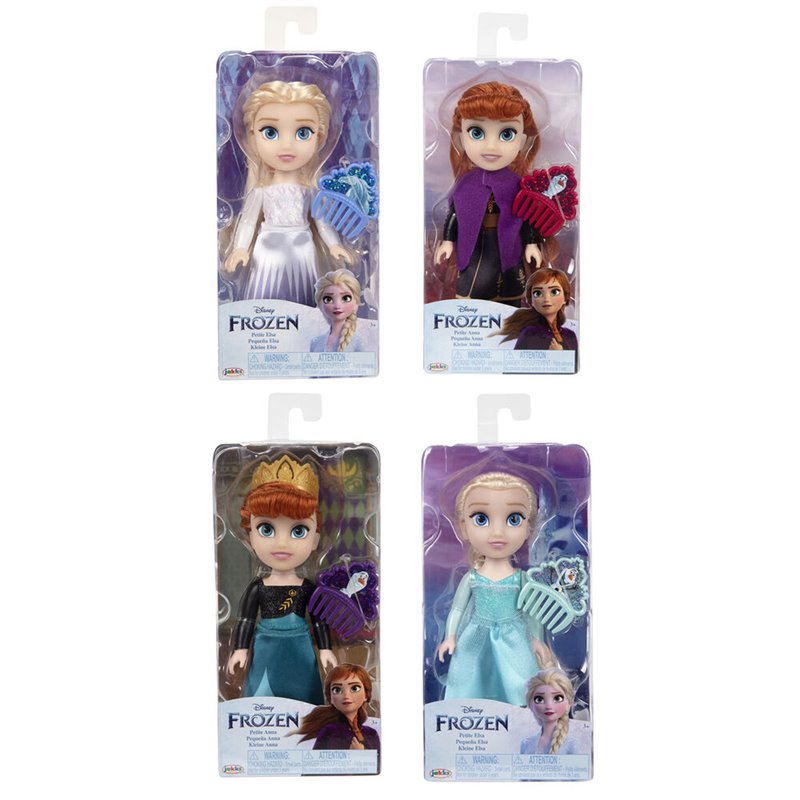 Pack 8 Muñecas Frozen 2 Disney 15cm surtido