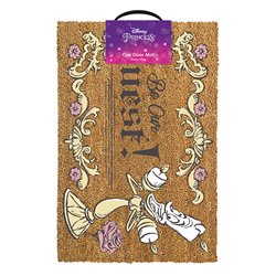 Felpudo Be Our Guest La Bella y La Bestia Disney