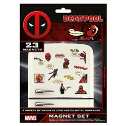 Set Imanes Deadpool Marvel