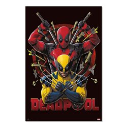 Poster Deadpool &38 Lobezno Marvel