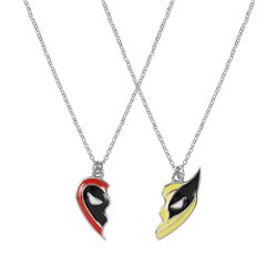 Set 2 Colgantes Deadpool &38 Wolverine Marvel
