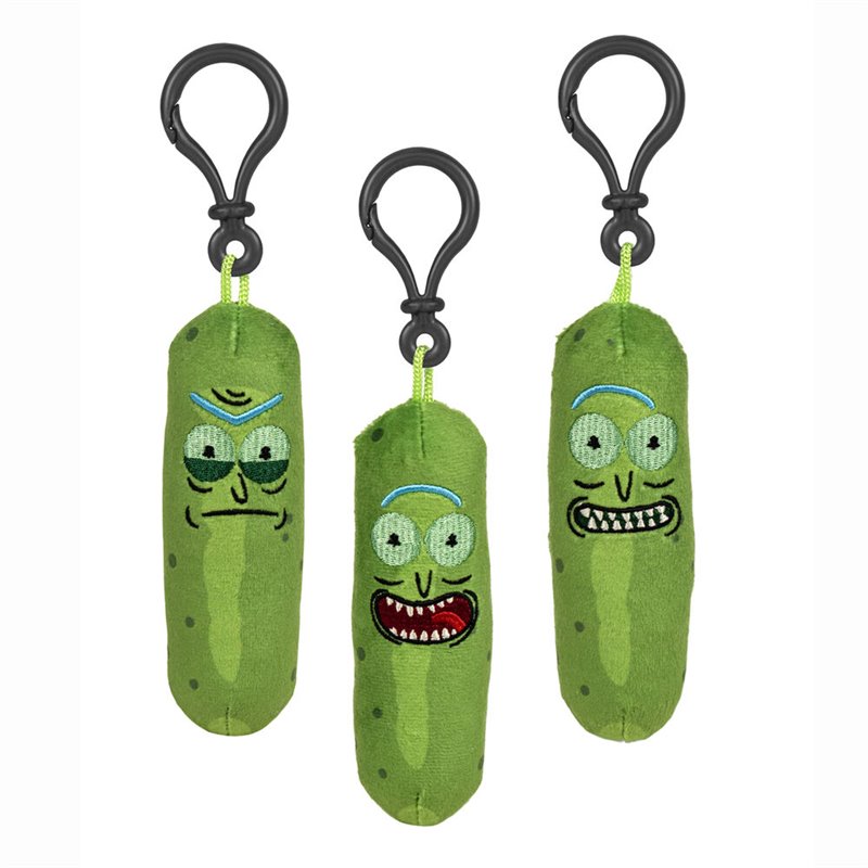 Llavero peluche Pickle Rick & Morty 10cm surtido