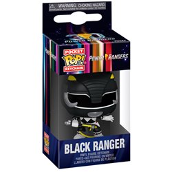 Llavero Pocket POP Power Rangers 30th Anniversary Black Ranger