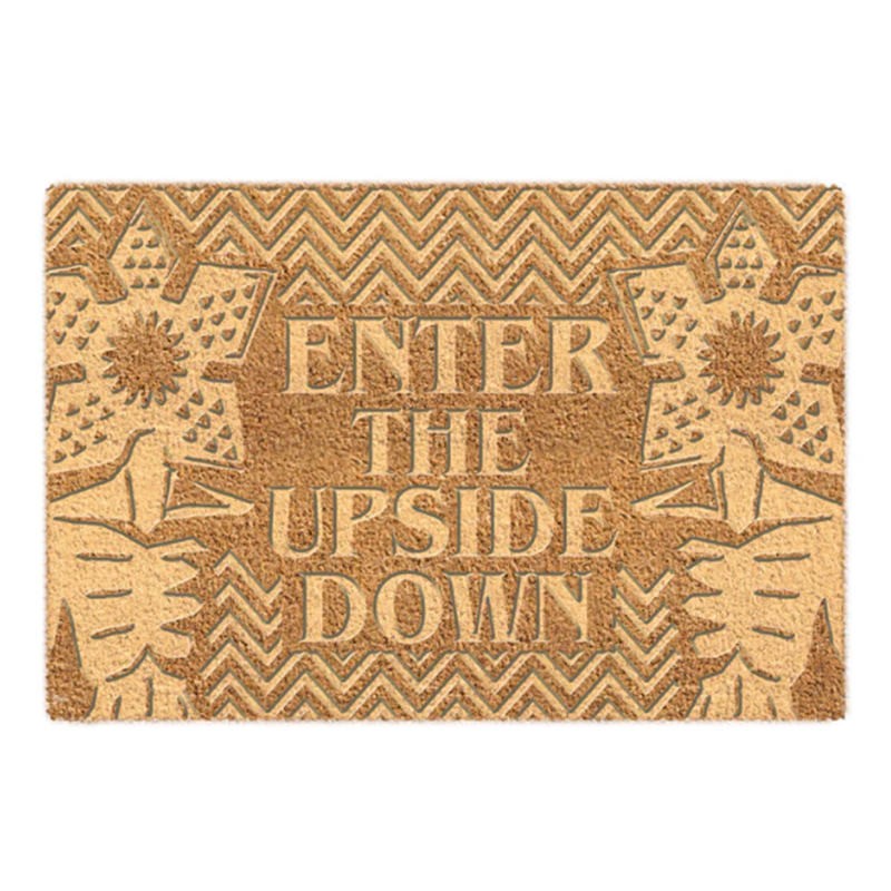 Felpudo Enter the Upside down Stranger Things