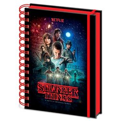 Cuaderno A5 Poster Stranger Things