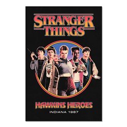 Poster Hawkins Heroes Stranger Things