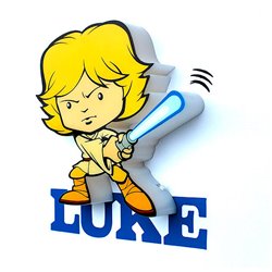 Lampara 3D Light FX mini Luke Skywalker Star Wars