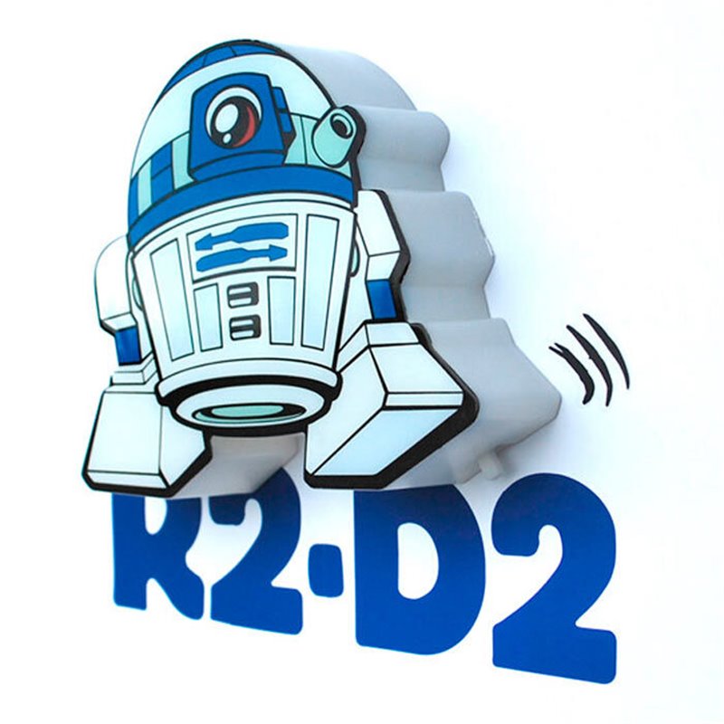 Lampara 3D Light FX mini R2-D2 Star Wars