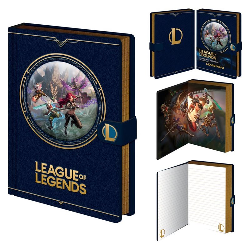 Cuaderno premium League of Legends