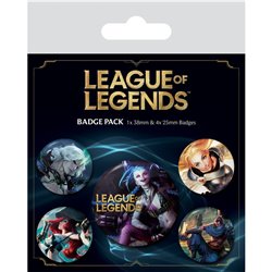 Set 5 chapas League of Legends