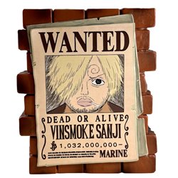 Figura hucha Wanter Sanji One Piece 16cm