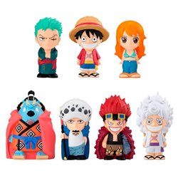 Figura sorpresa One Piece Sofvidoll One Piece 10cm surtido