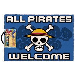 Felpudo All Pirates Welcome One Piece