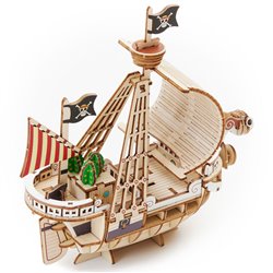 Set Montaje Going Merry Wa-Gu-Mi One Piece 88pzs