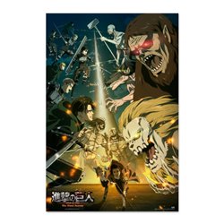 Poster Paradis vs Marley Attack on Titan
