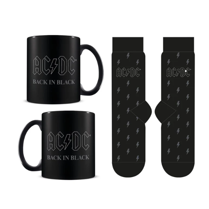 Set Taza y Calcetines AC/DC