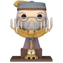 Figura POP Deluxe Harry Potter y el Prisionero de Azkaban - Dumbledore with Podium