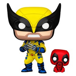 Figura POP Marvel Deadpool & Wolverine - Wolverine with Babypool