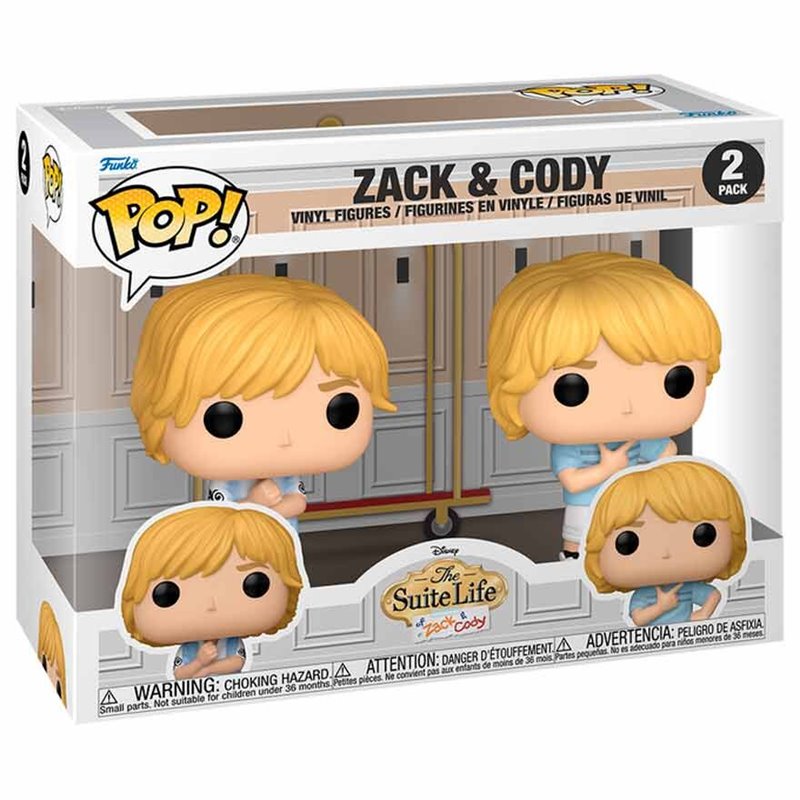 Blister 2 figuras POP Disney The Suite Life of Zack &38 Cody