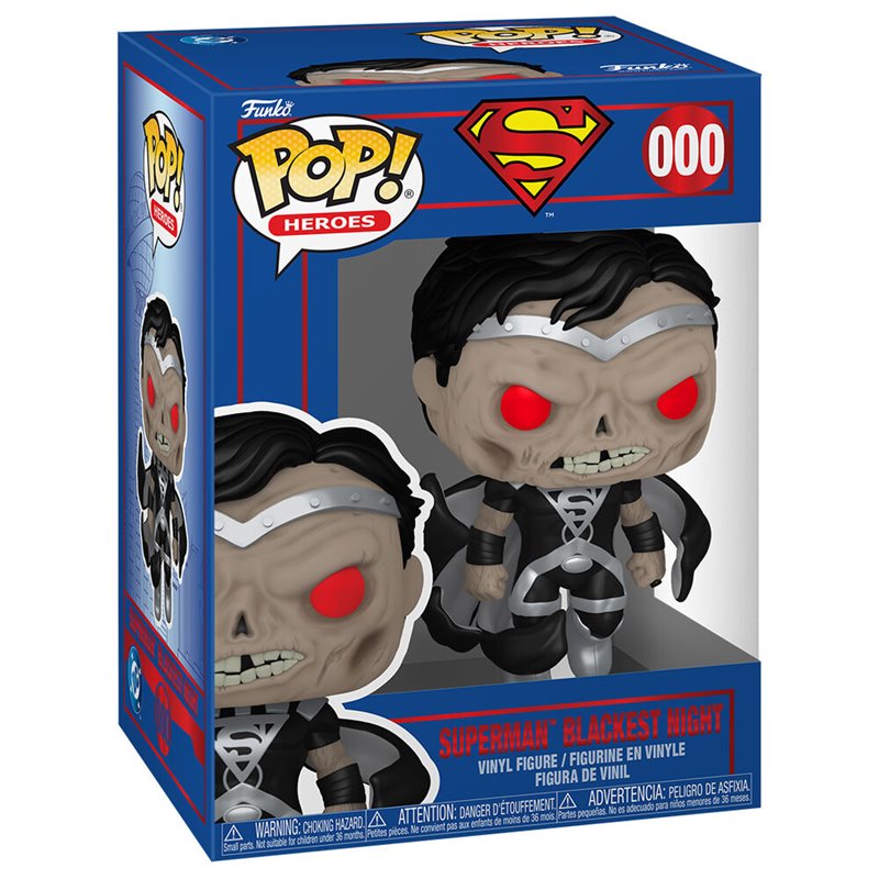 Figura POP DC Comics Superman - Superman Blackest Night