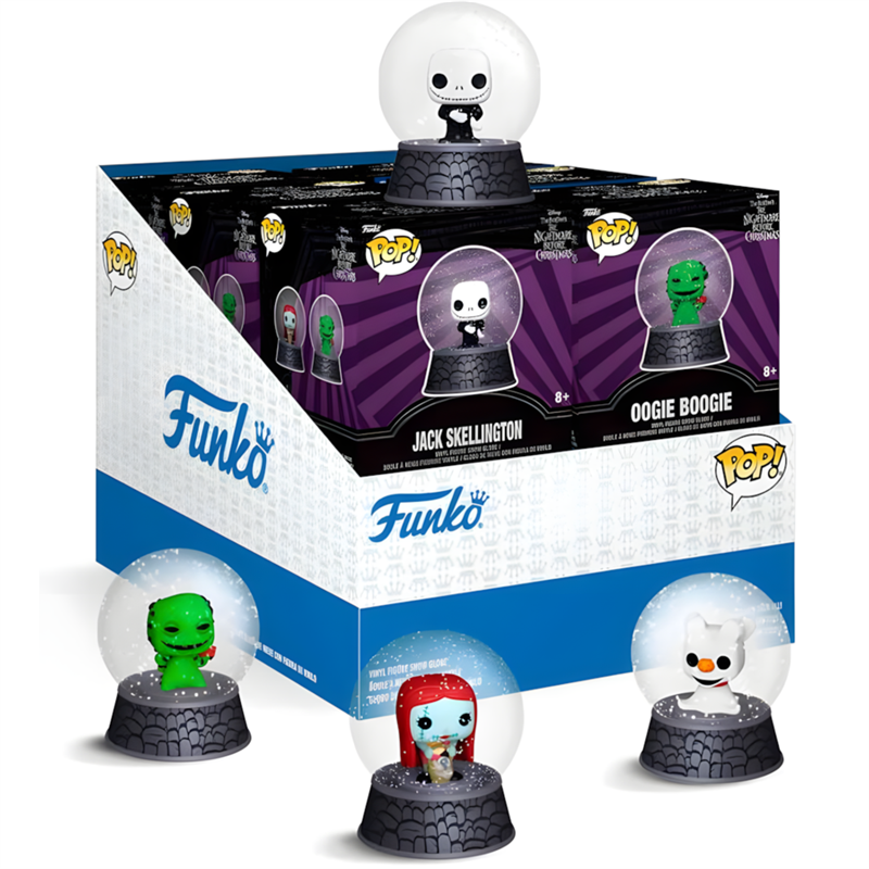 Figura Mystery Mini Bola de Nieve Disney Pesadilla Antes de Navidad surtido