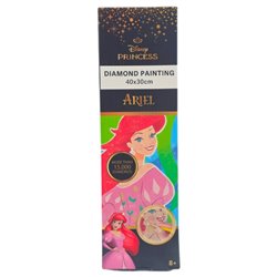Pinta con diamantes La Sirenita Disney