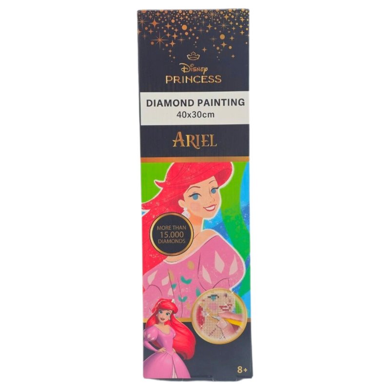 Pinta con diamantes La Sirenita Disney