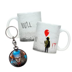 Taza + Llavero Pennywise IT