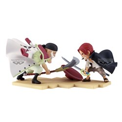 Figura Edward Newgate vs. Shanks World Collectable Log Stories One Piece 13cm
