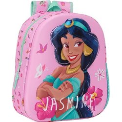Mochila 3D Jasmine Aladdin Disney 33cm