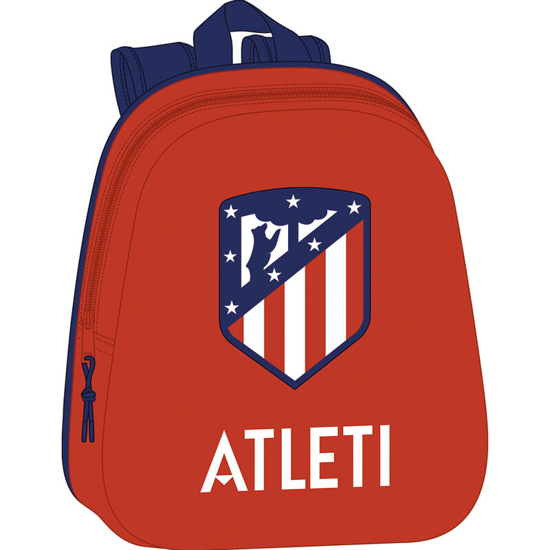 Mochila 3D Atletico de Madrid 33cm