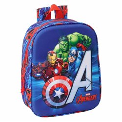 Mochila 3D Los Vengadores Avengers Marvel 27cm