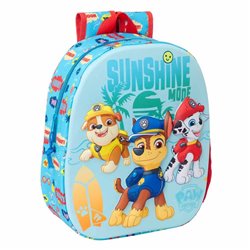 Mochila 3D Patrulla Canina Paw Patrol 33cm