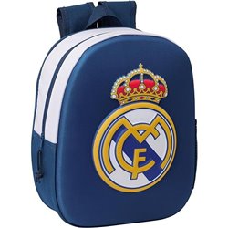 Mochila 3D Real Madrid 33cm