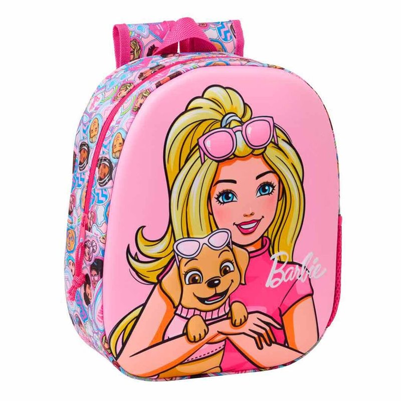 Mochila 3D Barbie 33cm