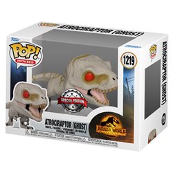 Figura POP Jurassic World Atrociraptor Ghost Exclusive