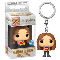Llavero Pocket POP Harry Potter Holiday Hermione Exclusive