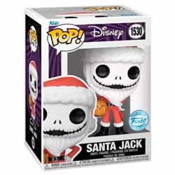 Figura POP Disney Pesadilla Antes de Navidad Santa Jack Exclusive
