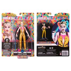 Figura Maleable Bendyfigs Harley Quinn DC Comics 19cm