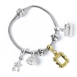 Pulsera Charm plateada Friends
