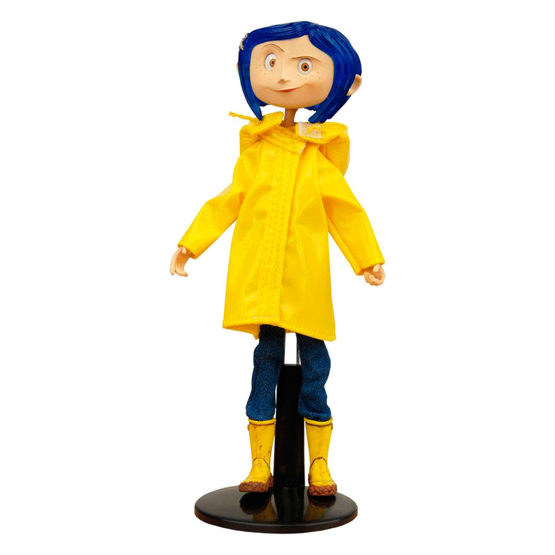 Figura Coraline Rain Coat Los Mundos de Coraline 18cm