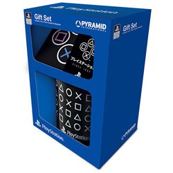 Set Taza + Llavero + posavaso Playstation