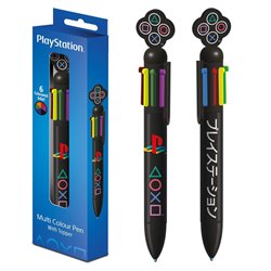 Set 2 boligrafos multicolor PlayStation