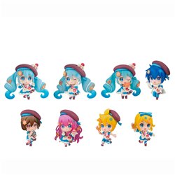 Figura sorpresa Snow Miku Hatsune Miku 5cm surtido