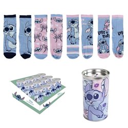 Hucha 4 pares calcetines Stitch Disney