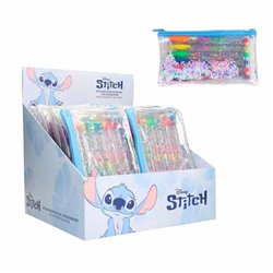 Blister 6 boligrafos gel Stitch Disney